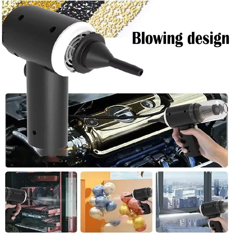 AirBlast Pro 9000 – Wireless Car Vacuum Cleaner