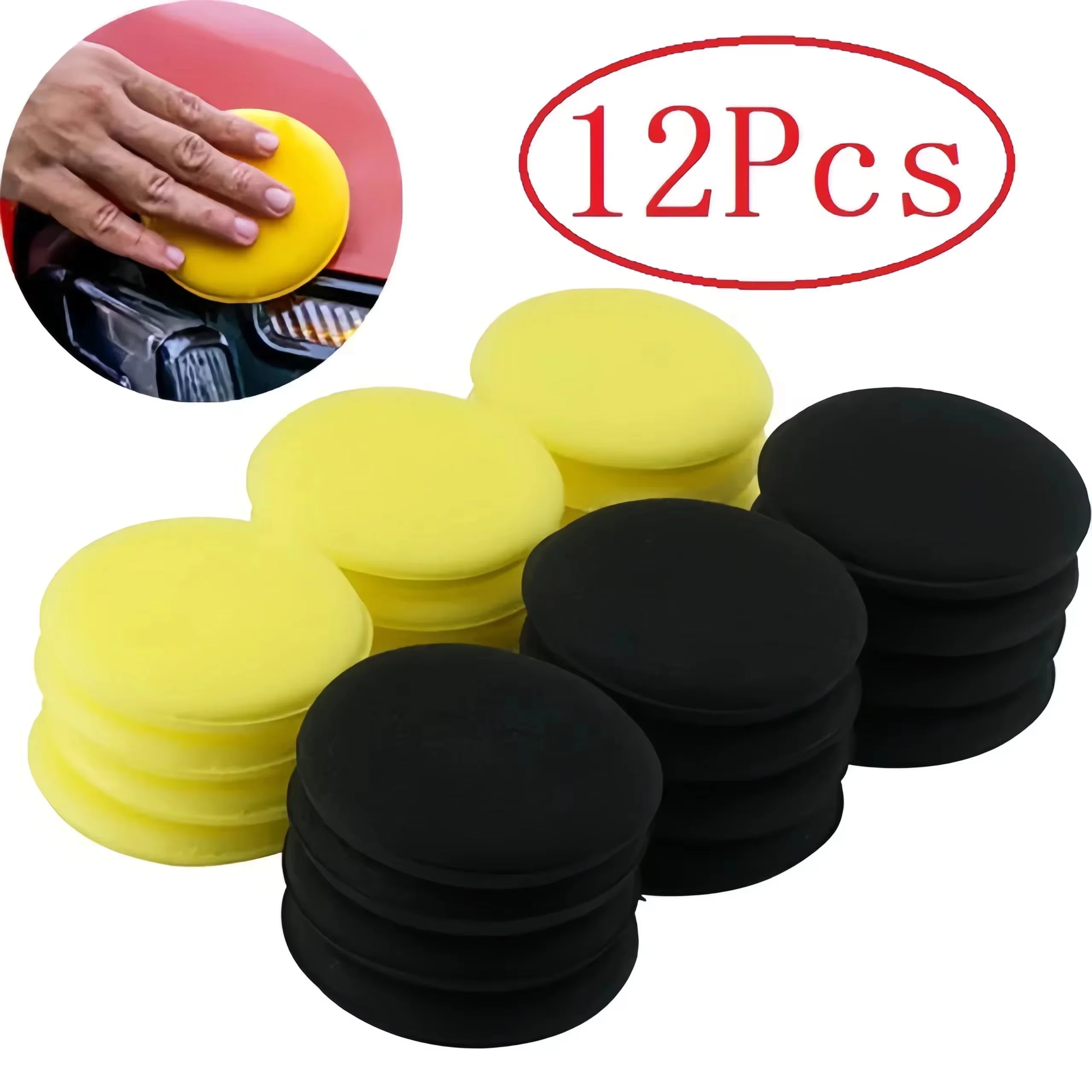 12 pcs Car Waxing Polish Wax