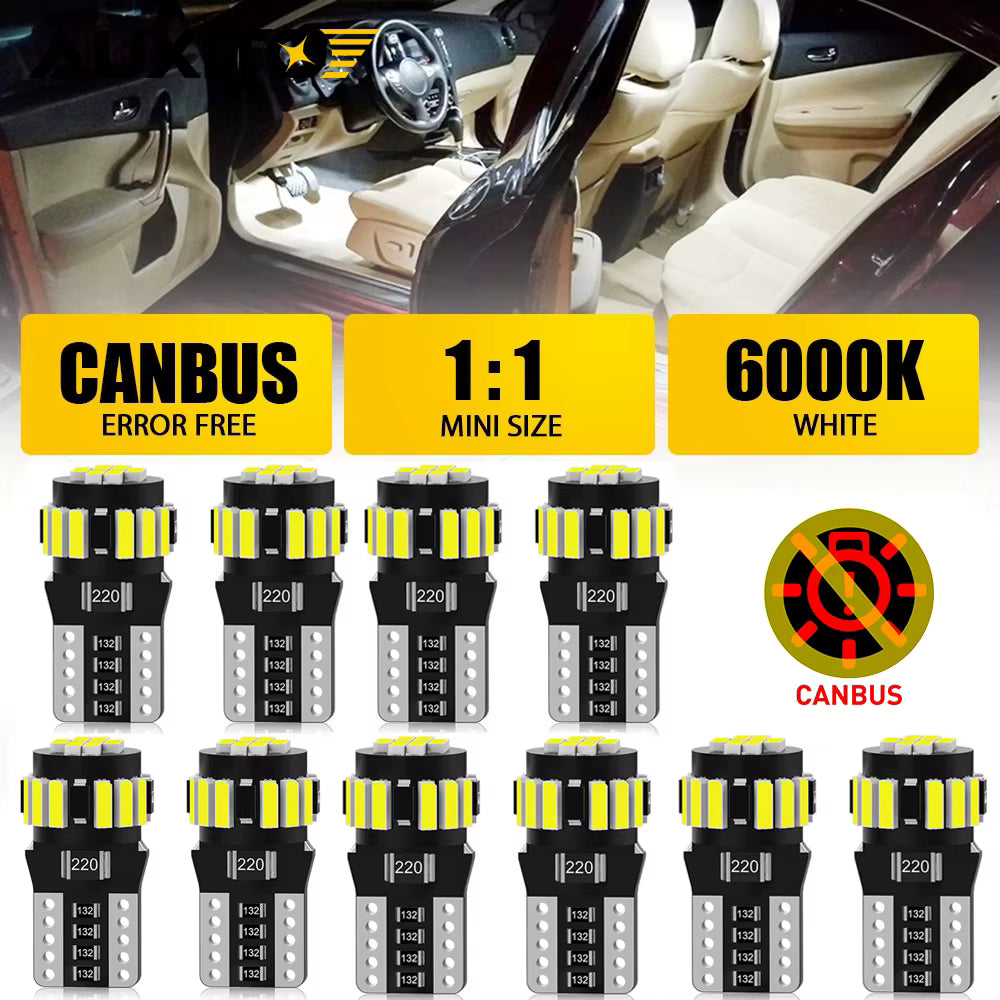 Rayyan's CanBus Pro T10 LED Bulbs — Error Free