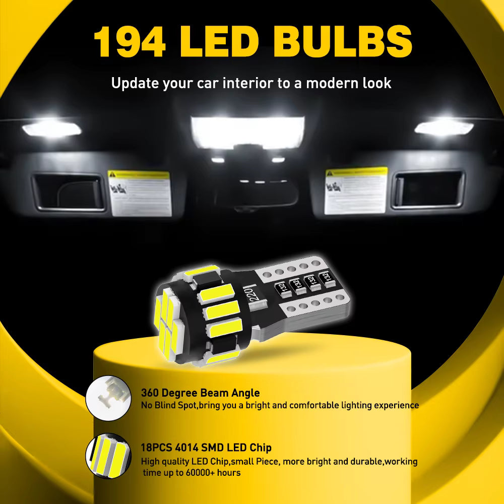 Rayyan's CanBus Pro T10 LED Bulbs — Error Free