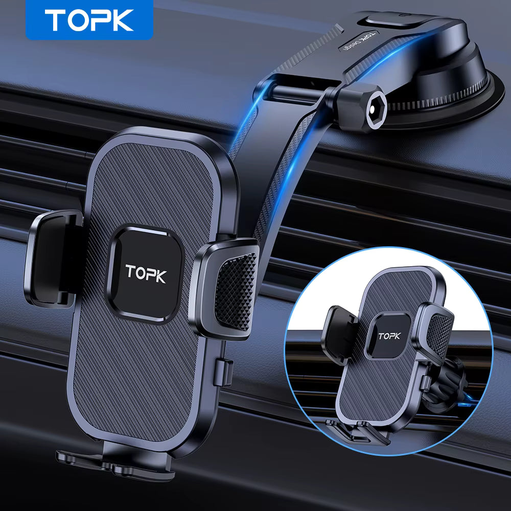 SnapDrive Pro™ – Effortless Car Phone Mount